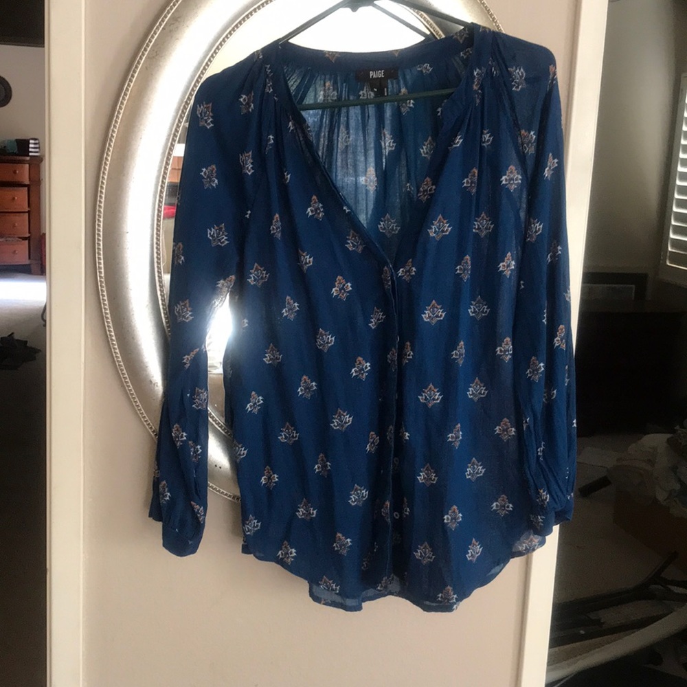 Paige boho top M.